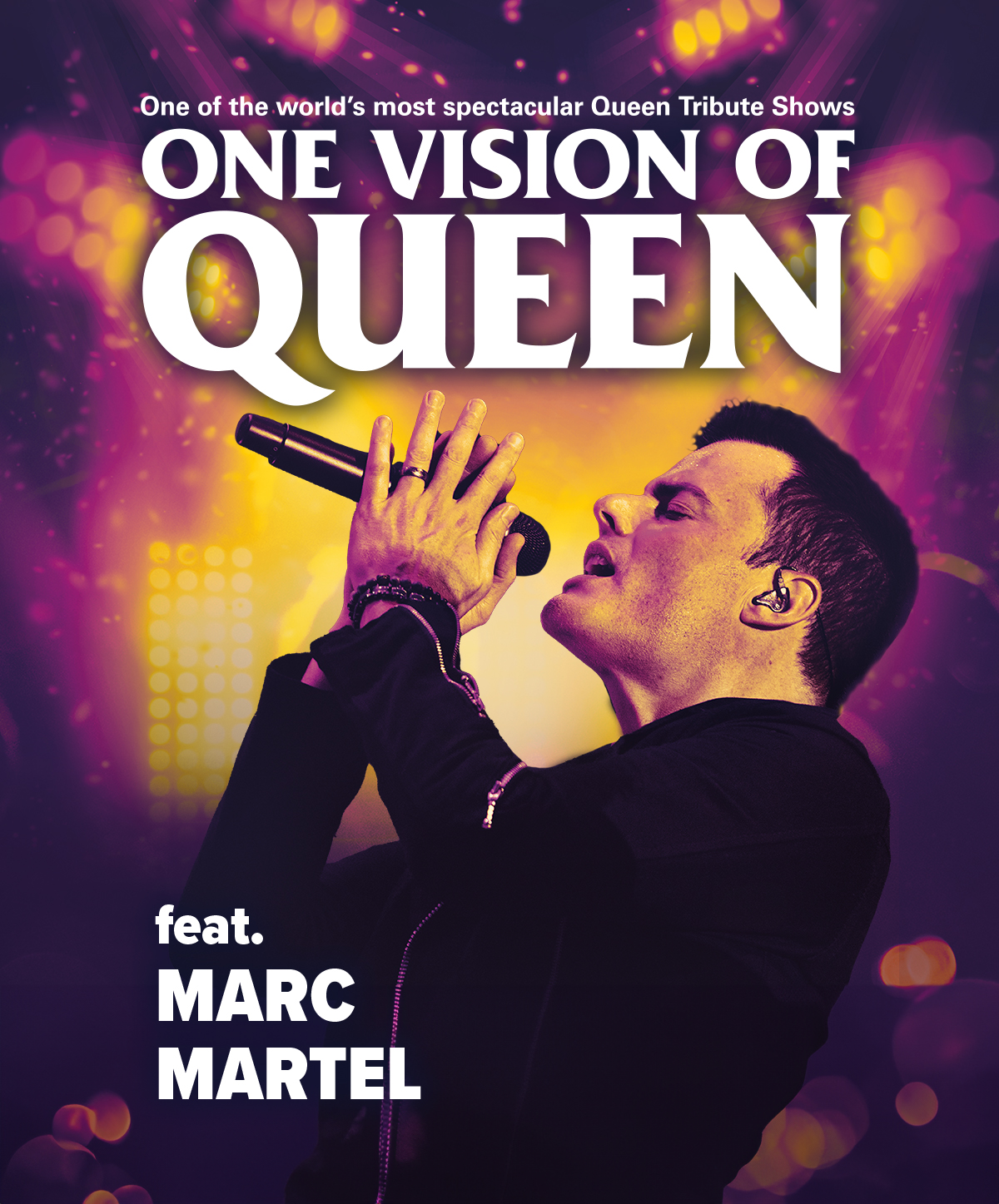 one vision of queen, marc martel, webpage, mobile