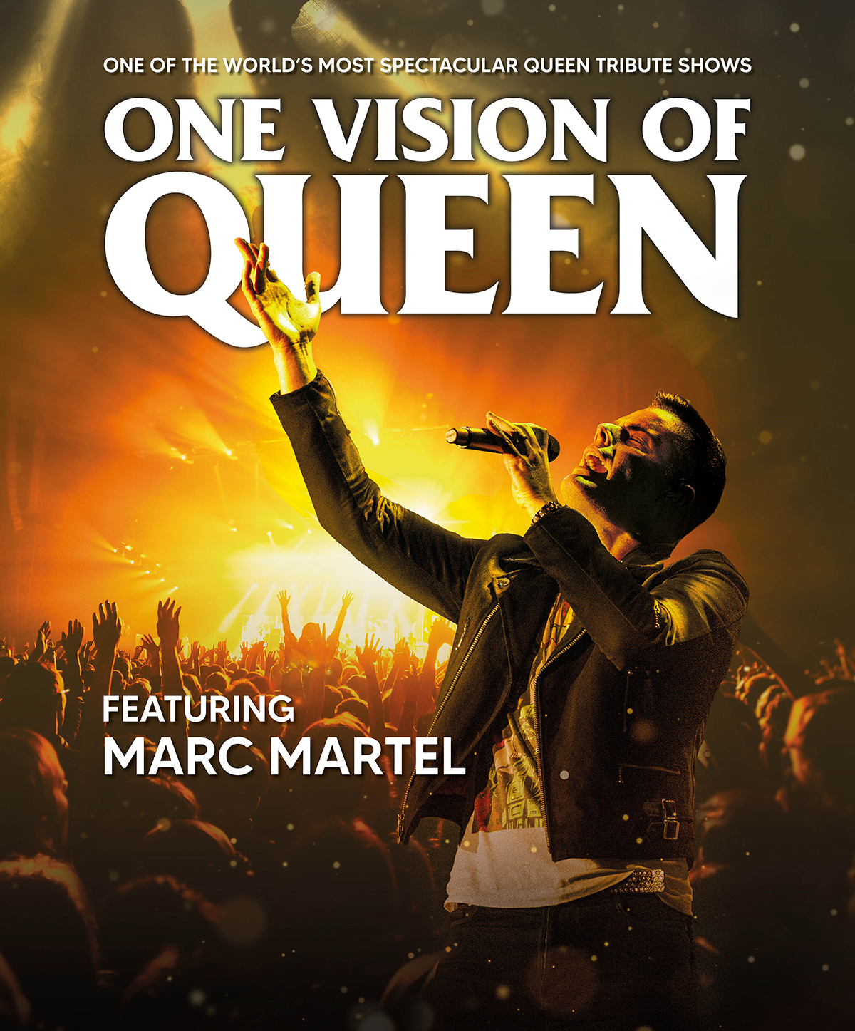 Mobiel website, One Vision of Queen, Marc Martel, AFAS Live, Amsterdam